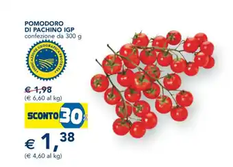 Esselunga POMODORO DI PACHINO IGP confezione da 300 g offerta