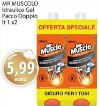 Acqua & Sapone MR MUSCOLO Idraulico Gel Pacco Doppio It 1 x2 offerta