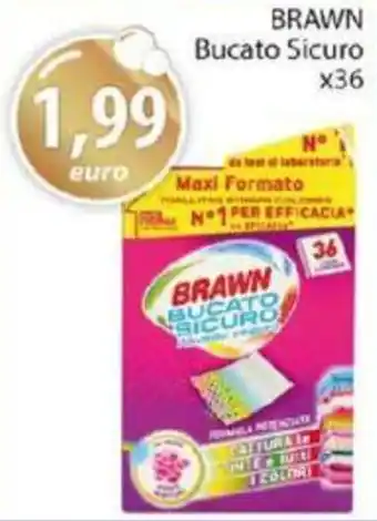 Acqua & Sapone BRAWN Bucato Sicuro x36 offerta