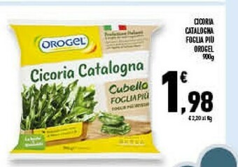 Conad Superstore Cicoria cubello foglia più i vegetali offerta