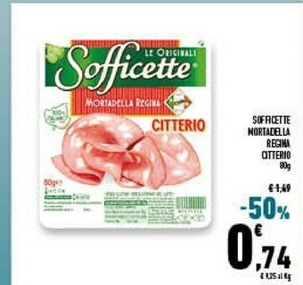 Conad Superstore Sofficette mortadella regina 80 g(ml) offerta