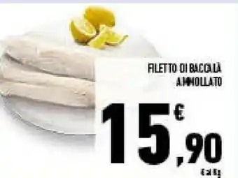 Conad Superstore Filetto di baccala offerta