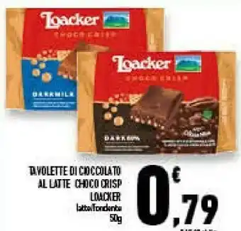 Conad Superstore Milk cioccolato al latte con crema al latte e fragrante cialdina offerta