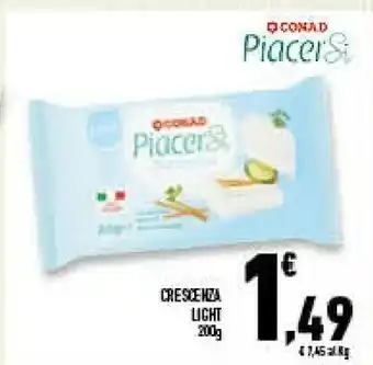 Conad Superstore Crescenza light offerta