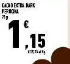 Conad Superstore Extra dark cacao gusto extra intenso 75 g(ml) offerta