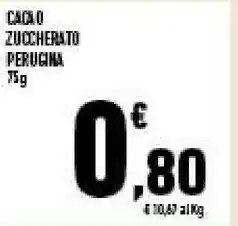 Conad Superstore Cacao zuccherato 75 g(ml) offerta