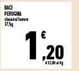 Conad Superstore Baci ruby 37.5 g(ml) offerta