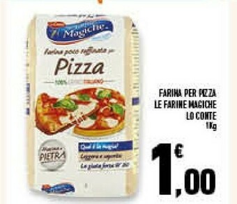 Conad Superstore Lo conte - le farine magiche pizza 1000 g(ml) offerta