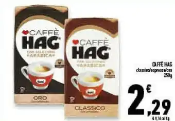 Conad Superstore Caffè classico 250 g(ml) offerta