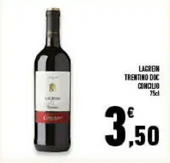 Conad Superstore Concilio lagrein trentino doc offerta