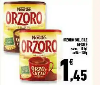 Conad Superstore Orzoro orzo e caffè 120 g(ml) offerta