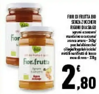 Conad Superstore Rigoni di asiago - agrumi e zenzero fior di frutta bio 340 g(ml) offerta