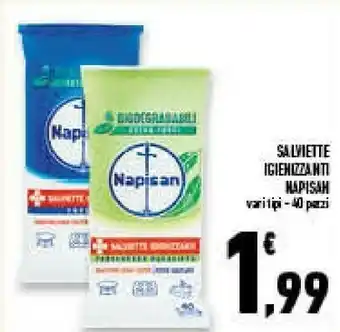 Salviette igienizzante
