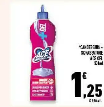 Conad Superstore Candeggina + sgrassatore gel offerta