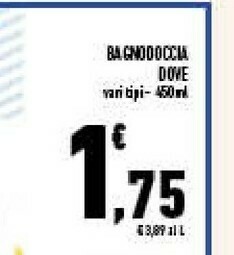 Conad Superstore Dove bagnodoccia offerta