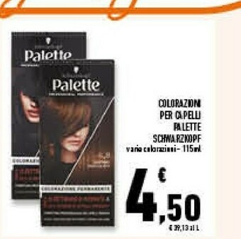 Colorazioni per capelli