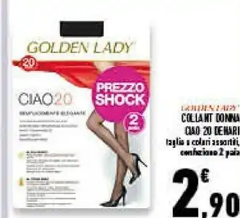Golden lady collant donna ciao 20 denari