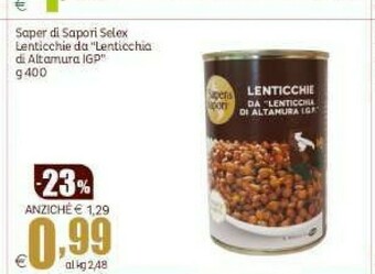 Elite Lenticchie da lenticchia di altamura igp offerta