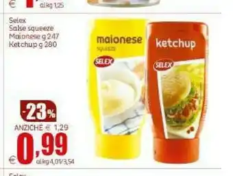 Elite La maionese squeeze 247 g(ml) offerta