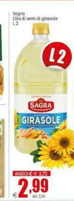 Elite Olio di semi di girasole 2000 g(ml) offerta