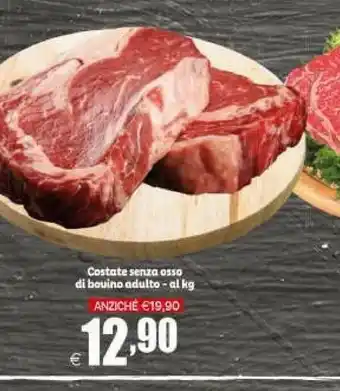 Elite Costate senza osso di bovino adulto offerta