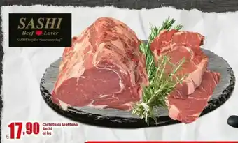 Costata di scottona sashi