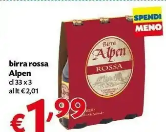 Pam Birra rossa offerta