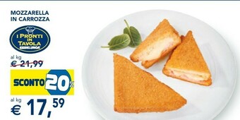 Esselunga Mozzarella in carrozza offerta