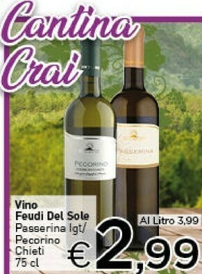 Crai Feudi del sole vino offerta