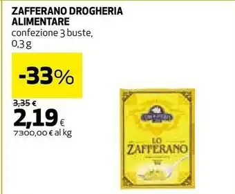 Coop Lo zafferano 0.3 g(ml) offerta