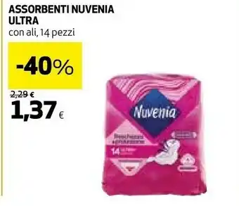Coop Nuvenia assorbenti ultra offerta