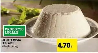 Coop Ricotta mista ceccardi offerta