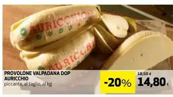 Coop Auricchio provolone dop offerta