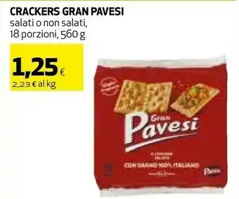 Coop Gran crackers a ridotto contenuto di grassi 560 g(ml) offerta