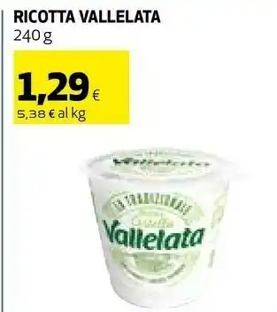 Coop Ricotta valtellina offerta