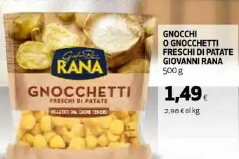 Coop Gnocchetti 500 g(ml) offerta