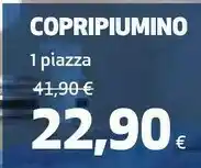 Coop Caleffi copripiumino 1 piazza offerta