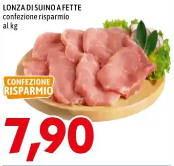 LONZA DI SUINO A FETTE confezione risparmio