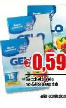 EMMEpiù Noi&voi sacchetti gelo offerta