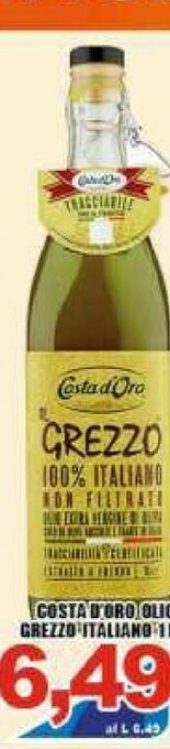 Sacoph Olio extravergine di oliva offerta