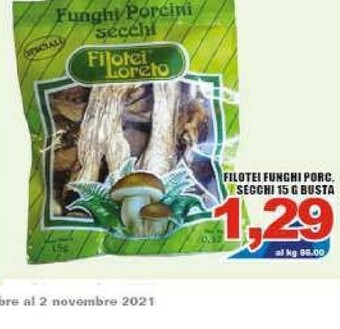 Sacoph Funghi porcini offerta