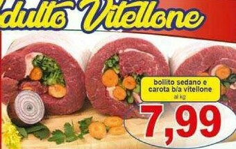 Pewex Bollito sedano e carota b/a vitellone offerta