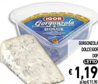 Iper La Spesa GORGONZOLA DOLCEIGOR DOP offerta