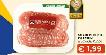 SALAME PIEMONTE IGP RASPINI gr 100