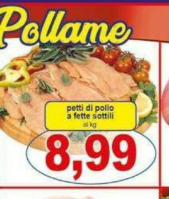 Pewex Petti di pollo a fette sottili offerta