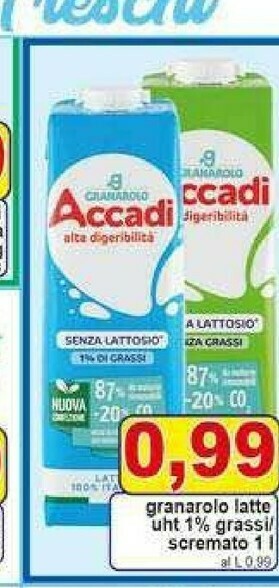 Pewex Latte granarolo offerta