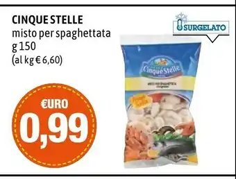 Cinque stelle misto per spaghettata 150 g