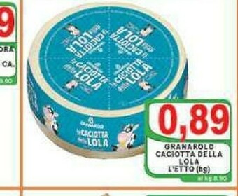 Top Supermercati Caciotta offerta