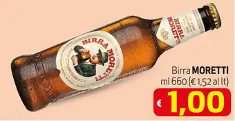 Maxi Supermercati Birra MORETTI ml 660 offerta