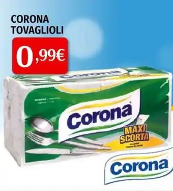 MEGA CORONA TOVAGLIOLI offerta